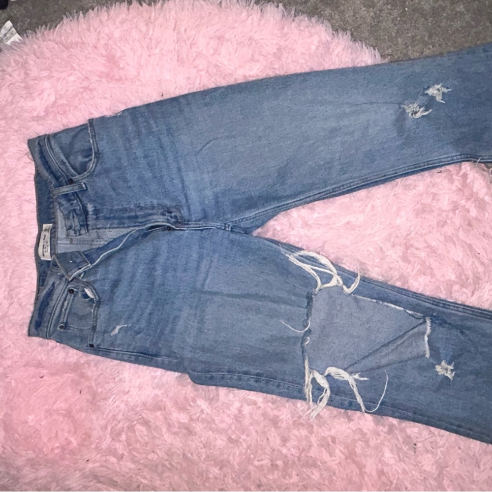 Abercrombie 90s straight ultra high rise 26R jeans